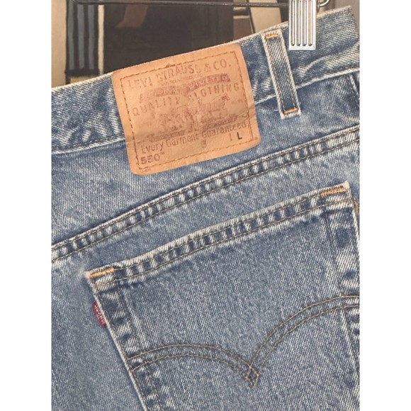 Vintage Levi 550 Light Wash Cutoffs - Picture 7 of 7